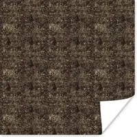 PosterMonkey Poster Structuur - Graniet - Patroon - 30x30 cm