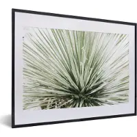 PosterMonkey Fotolijst incl. Poster - Groen - Bladeren - Natuur - 40x30 cm - Posterlijst