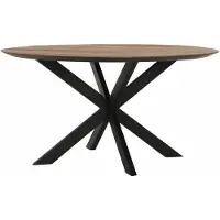 DTP Home Timeless eettafel teakhout 150x150x78cm