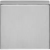Formani Basics BSQB53 blind afdekplaatje vierkant - mat RVS