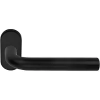 Formani Basics LB3-19B32 deurkruk dubbel geveerd op ovale rozet - PVD gunmetal