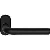 Formani Basics LB3-19B32 deurkruk dubbel geveerd op ovale rozet - mat zwart