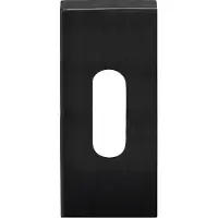 Formani Square LSQBN32 sleutelplaatje rechthoekig - PVD gunmetal