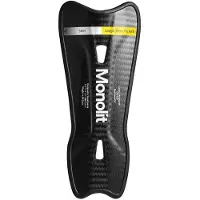 Monolit Scheenbeschermers CARBON SHINGUARD BLACK,19 CM 201801-19