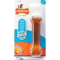 Nylabone Puppy Bone Flexible Bruin - Hondenspeelgoed - Small Tot 11kg