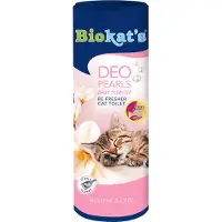 Biokat's Deo Pearls geurverdrijver voor kattenbak Baby Powder 3x