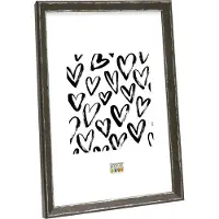 Deknudt Fotokader in zwart met zilverkleurig biesje 13x18 S46DF2