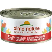 Almo Nature HFC Natural kip met garnalen natvoer kat (70 g) 12 x 70 g