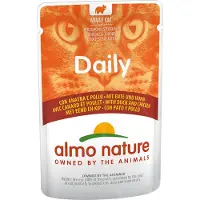 Almo nature Voordeelpakket Daily Menu Maaltijdzakjes 12 x 70 g - Eend en Kip
