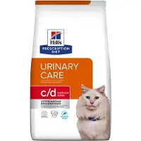 Hill's Pet Nutrition Prescription Diet c/d Multicare Stress Urinary Care Kattenvoer Droog Zeevis 1,5 kg
