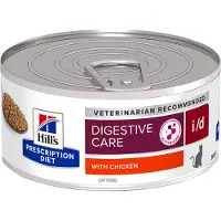 Hill's Pet Nutrition Prescription Diet Kattenvoer Nat i/d Digestive Care Kip 24 x 156 gr