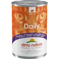 Almo Nature Daily Menu Kattenvoer Nat Konijn 400 Gr