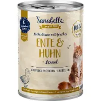 Sanabelle Ente &amp; Huhn 400 g Pastete voor volwassen katten