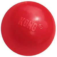 Kong classic bal met gat rubber 6,5x6,5x6,5 cm - Honden speelgoed
