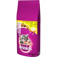 Whiskas Droogvoer Kitten Kip Maanden Kattenvoer 14kg 2-12 M