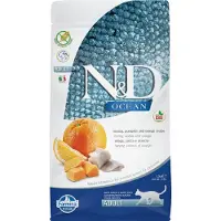 Farmina N&D Ocean Serie - Haring Kattenvoer - Pompoen - Oranje - Volwassenen