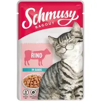 Schmusy RAGOUT met Rindvlees in Saus 22x100 g
