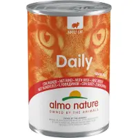Almo Nature Daily met rund natvoer kat (400 g) 24 x 400 g