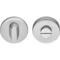 Formani Basics LBWC50-ZI toiletsluiting zonder indicatie ø52x6mm - PVD mat RVS