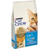 Purina 3-in-1 Chow Turkije Kattenvoer 15kg