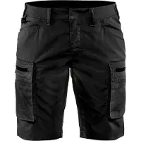 Blakläder Dames stretch korte werkbroek 7149 36 / Zwart