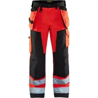 Blakläder Werkbroek High-Vis 15681811 | High Vis Rood/Zwart | Maat 56 - 7330509403044