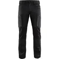 Blakläder 1459-1845 Service werkbroek met stretch Zwart maat C52 heren