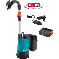 Gardena Regentonpomp 2000/2 18V P4A set