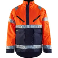 Blakläder 4827-1977 Winterjas High Vis High Vis Oranje/Marineblauw maat XXXL heren