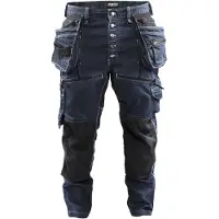 Blakläder Baggy Denim Stretch X1900 19991141 | Marineblauw/Zwart | Maat C146 - 7330509459232