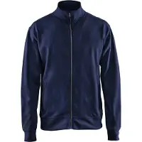 Blakläder 3371-1158 Sweatshirt met rits Marineblauw maat XXL heren