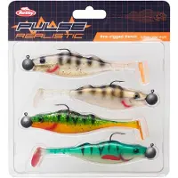 Berkley Pulse Realistische Voorn Rigged - Rubbervisset, lengte: 15 cm