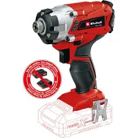 Einhell Accu Slagschroefmachine TE-CI 18/1 Li Solo - Power X-Change - 18 V/Li-ion - 0-2300 t/min - Max. koppel 140 Nm - Excl. accu en lader