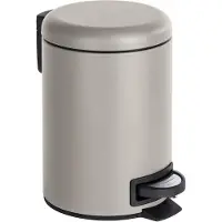 Wenko Pedaalemmer Leman Taupe 3 Liter