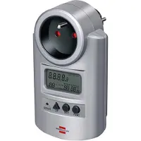 Brennenstuhl 1506600 Primera Line PM 231 E Energiemeter met klok- en meetfunctie