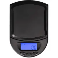 Perel precisieweegschaal digitaal 10 x 6,9 cm ABS zwart