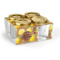 Bormioli Rocco Weckpot Quattro Stagioni Bokaal 32 cl (Set van 4)