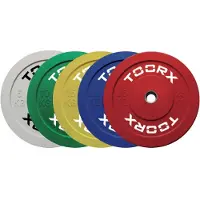 Toorx Fitness Bumper Plate - Olympische Halterschijf - 25 kg