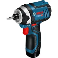Bosch Professional GDR 10,8-LI 06019A6977 Accu-draaislagmoeraanzetter 10.8 V 2 Ah Li-ion Incl. 2 accus, Incl. koffer