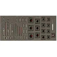 Bahco Foaminlay Fit&Go 1/3 met doppen en tapeinduitdraaiers - 35-delig - FF1E5005