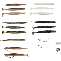 Savage Gear Gravity Stick Kit Soft Lure 15 G 140 Mm Transparant