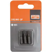 Bahco 3xbits xzn m8 25mm 1/4" standard | 59S/M8-3P
