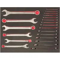 Bahco Foaminlay Fit&Go 3/3 met ringsteeksleutels - 21-delig - FF1A3001