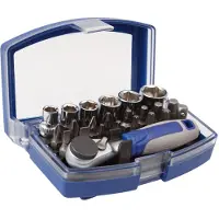 Irimo 1/4´´ Doppen-en Bitset 23 Stukken