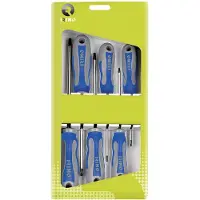 Irimo Set van 6 schroevendraaiers met platte kop, type TORX T10-T30