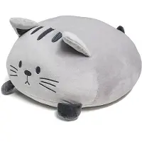 Balvi kattenkussen Kitty grijs