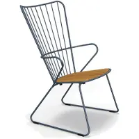 Houe Loungestoel Paon Lounge Chair Black