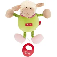 Sigikid Muziekknuffel schaap groen 49310