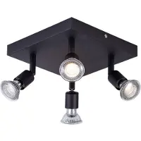 Fantasia 3402245 RUNE 4L GU10 LED 4,3W dim incl. zwart