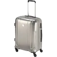 Princess Traveller Sumatra - rPET - Reiskoffer- Zilver - TSA slot - 66cm (M)